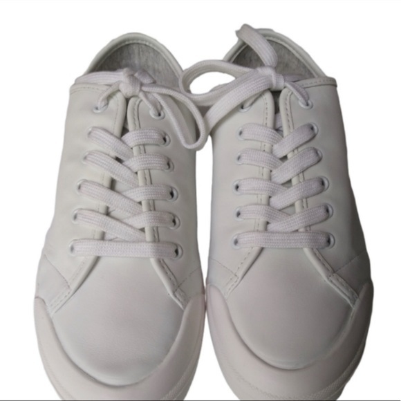 New! Rag & Bone Standard Issue Lace Up White Leather Sneaker Size 6.5 and Size 8 - Picture 4 of 11